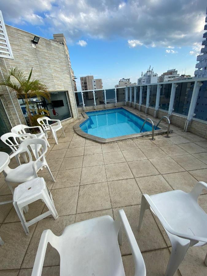 Flat - Acomoda Ate 4 Hospedes - Bairro Do Gonzaga - Santos Sp Luaran gambar